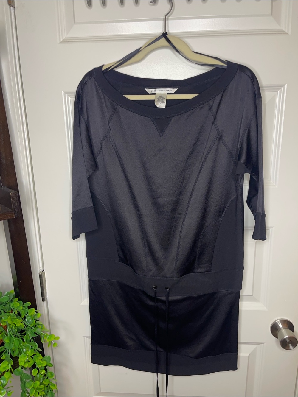 Diane Von Furstenberg | Vtg. Silk Sporty Pullover Dress